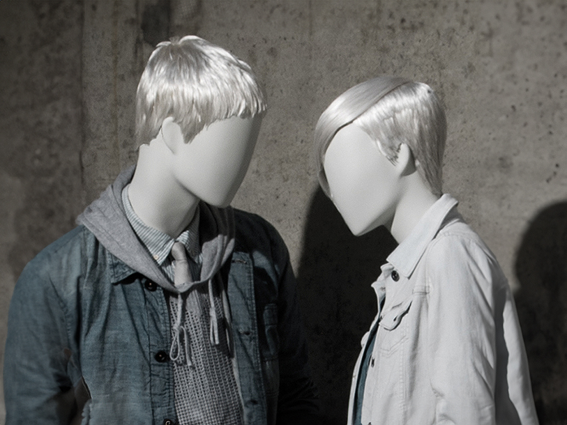 Semi abstract mannequins – Casual collection Hans Boodt Mannequins