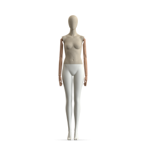 Hans Boodt Mannequins - Essential - F9800-WOOD-FABRIC