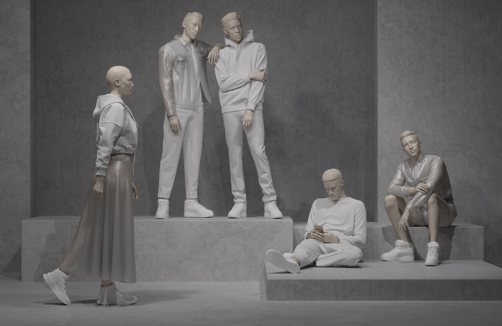 Hans Boodt Mannequins - Untitled 2-06